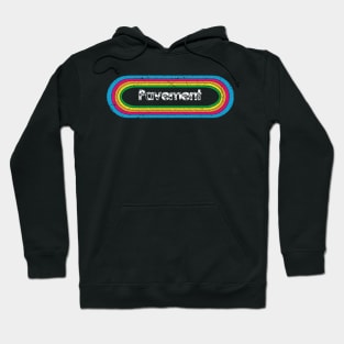 pavement ll rainbow retro Hoodie